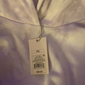 Tie dye purple hoodie